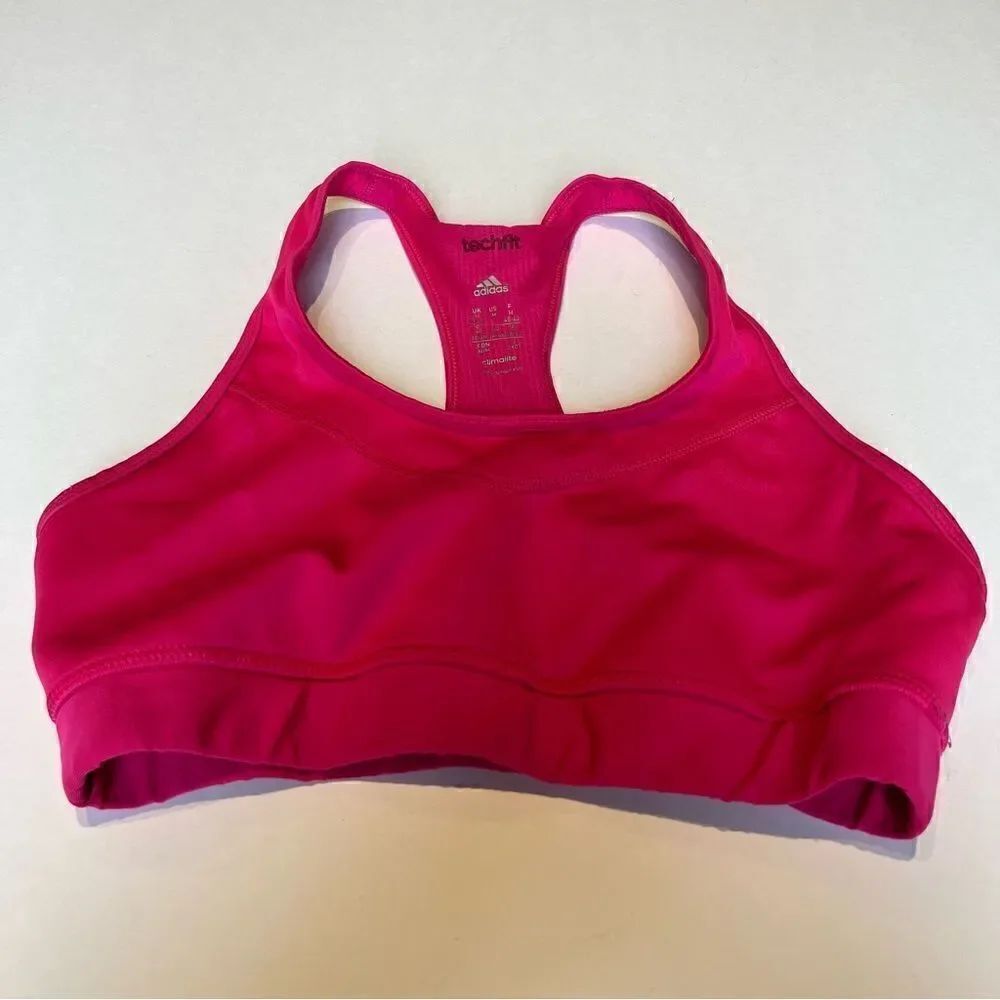 Adidas Sport Bra Hot PInk Size Medium